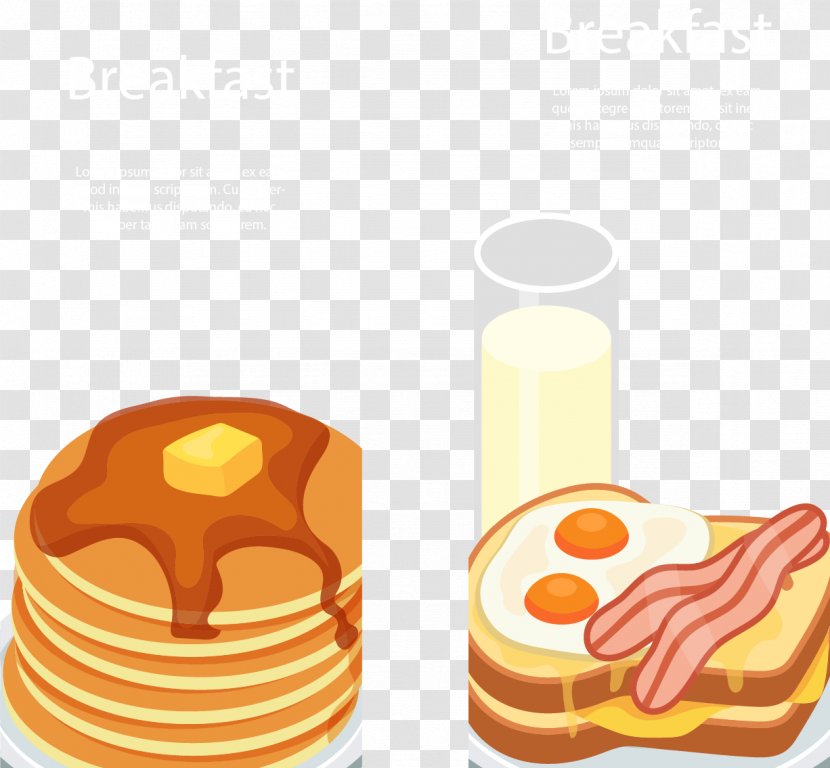 Breakfast Pancake Eating Health - Healthy Banners Transparent PNG