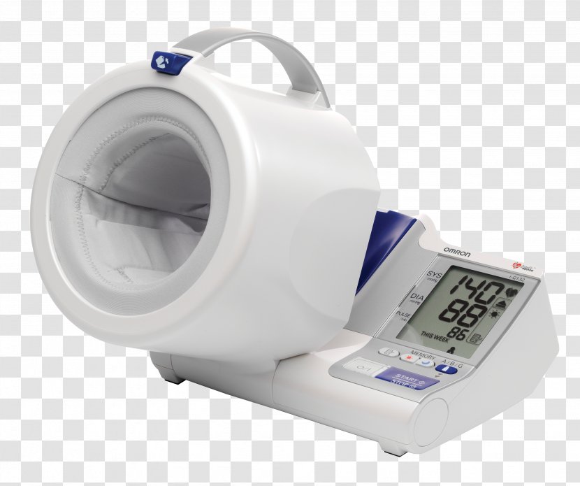 Omron Arm Sphygmomanometer Blood Pressure Measurement - Meter Transparent PNG