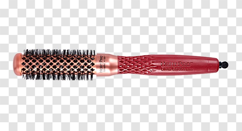 Combs & Brushes Olivia Garden Ceramic Ion Thermal Brush Hairbrush Plus 55/75 Mm - Hardware - Hair Transparent PNG