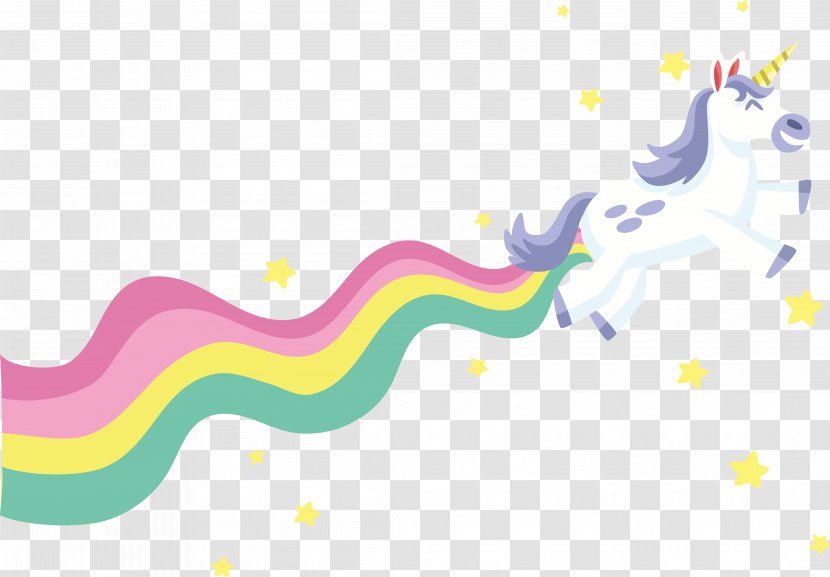 Graphic Design - Pink - Riding The Rainbow Pegasus Transparent PNG