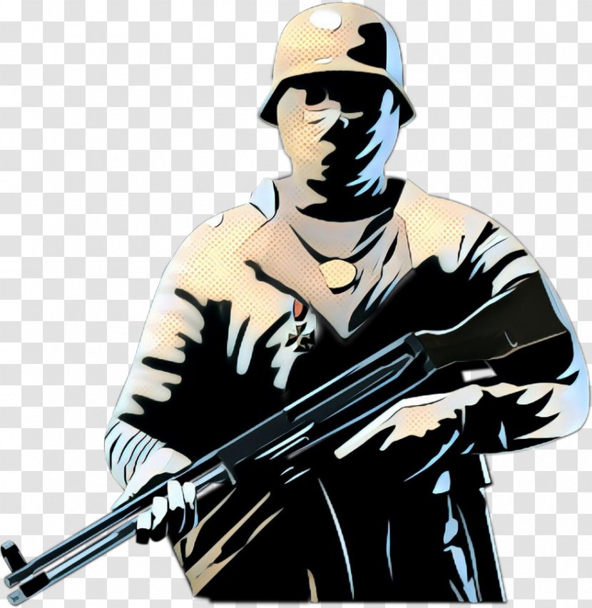 Gun Soldier Clip Art Transparent PNG