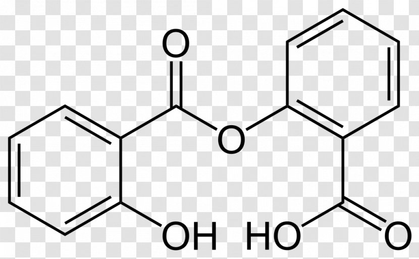 Carboxylic Acid Aspirin Salsalate Salicylic - Line Art Transparent PNG