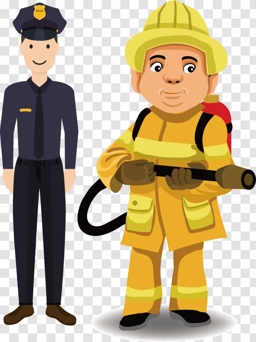 Firefighter Fire Department - Professional - Color Alarm Transparent PNG