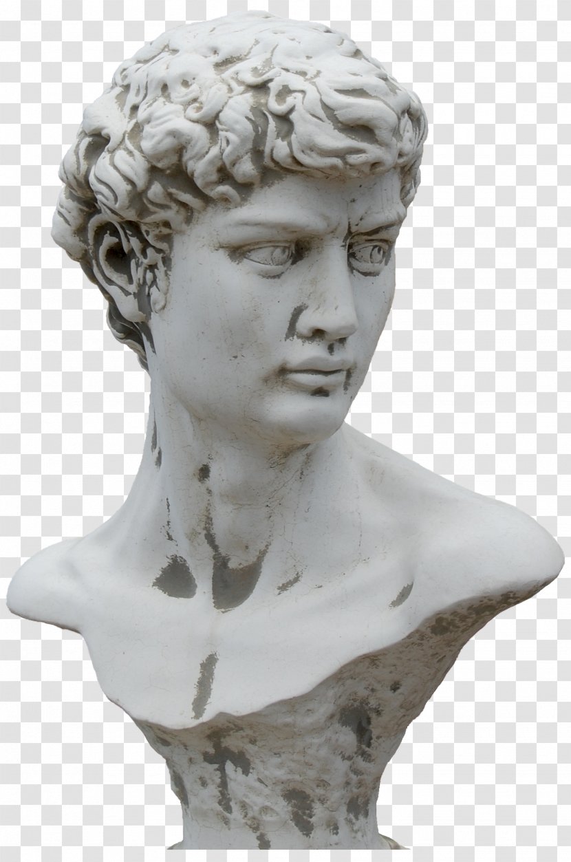 Bust Statue Architecture Classical Sculpture Clip Art - Statues Transparent PNG