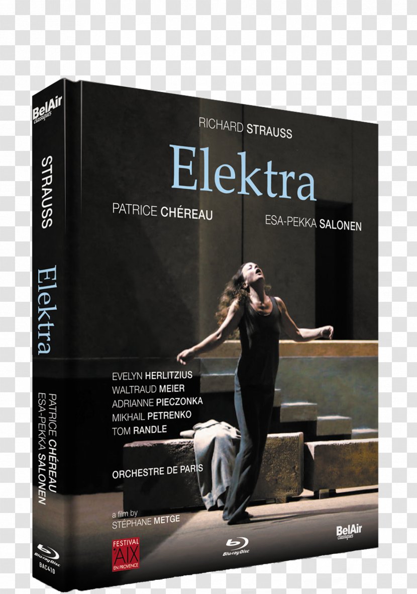 Blu-ray Disc Strauss: Elektra Salzburg Festival Aix-en-Provence - Advertising - Dvd Transparent PNG