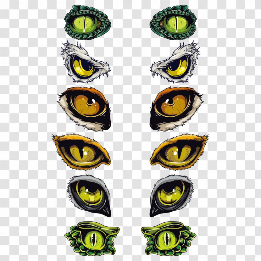 Euclidean Vector Symbol Eye - Insect Transparent PNG