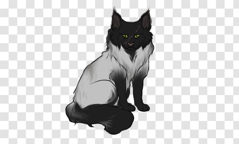 Whiskers Kitten Domestic Short-haired Cat Black Transparent PNG