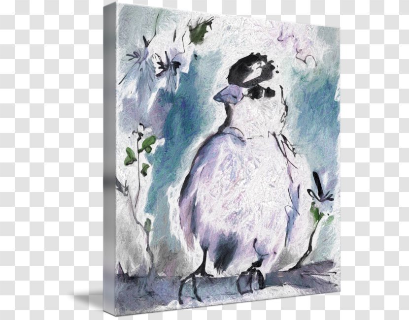 Penguin Watercolor Painting - Flightless Bird - Science Fiction Quadrilateral Decorative Backgroun Transparent PNG