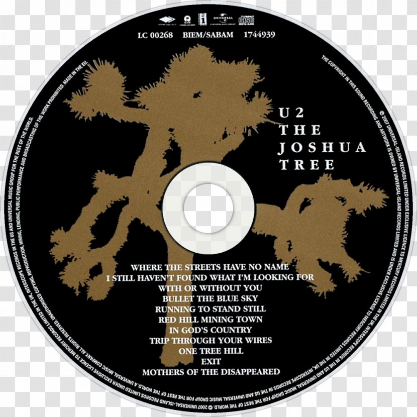 The Joshua Tree Tour 2017 U2 One Hill Songs Of Experience - Cartoon Transparent PNG