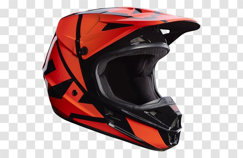 Motorcycle Helmets Fox Racing Helmet Clothing Motocross Transparent PNG