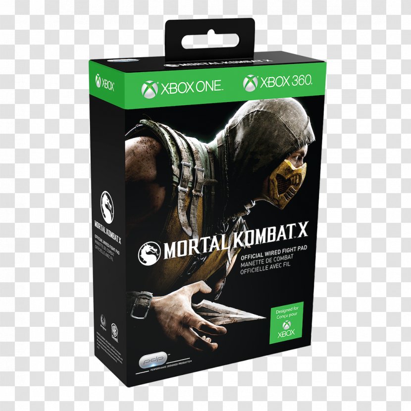Mortal Kombat X Xbox 360 Controller Vs. DC Universe - Video Game - Atari 2600 Logo Transparent PNG