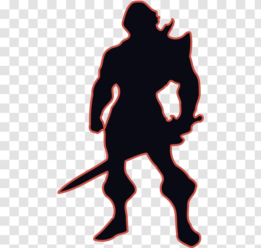 Silhouette - Black M - Character Transparent PNG