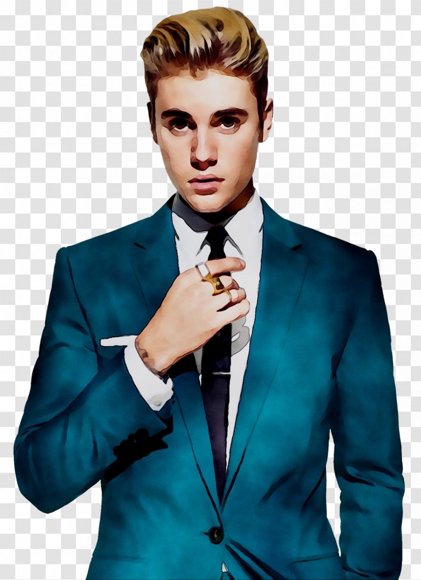 Justin Bieber Photography Photo-book Poster - Suit - Turquoise Transparent PNG