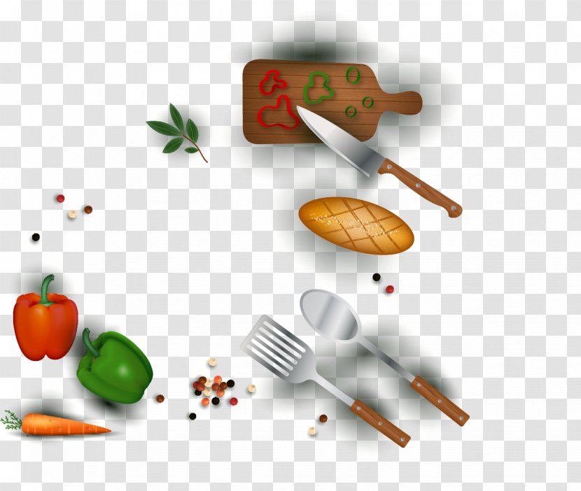 Ingredient Cooking Food - Vector Painted Ingredients Transparent PNG