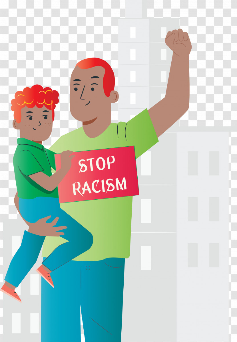 STOP RACISM Transparent PNG