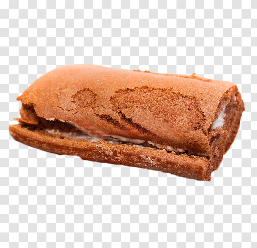 Swiss Roll Chocolate Spread Food - Bread - Heart Sandwich Vol Transparent PNG