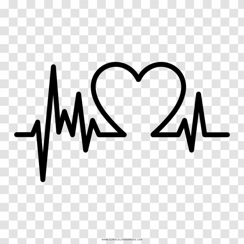 Electrocardiography Heart Health Care Love Disease - Silhouette Transparent PNG