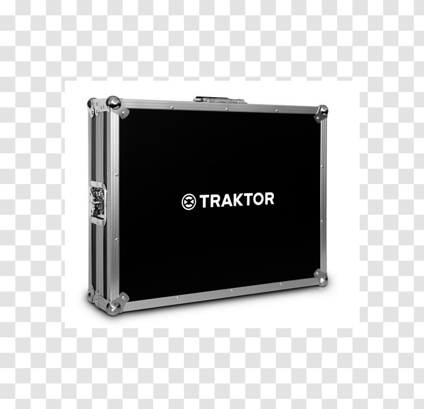 Native Traktor Kontrol S8 Instruments DJ Controller Road Case - Watercolor - Musical Transparent PNG