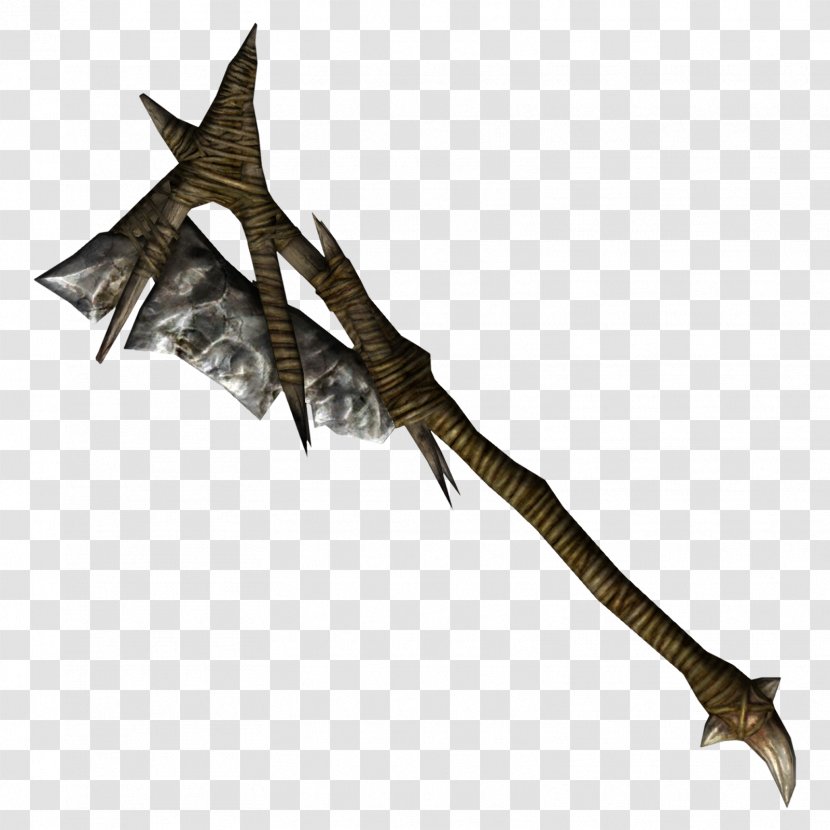 The Elder Scrolls V: Skyrim Online Weapon War Hammer Battle Axe - Wikia Transparent PNG