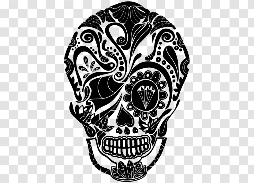 La Calavera Catrina Mexico Day Of The Dead - Bone - Skull Mexican Transparent PNG
