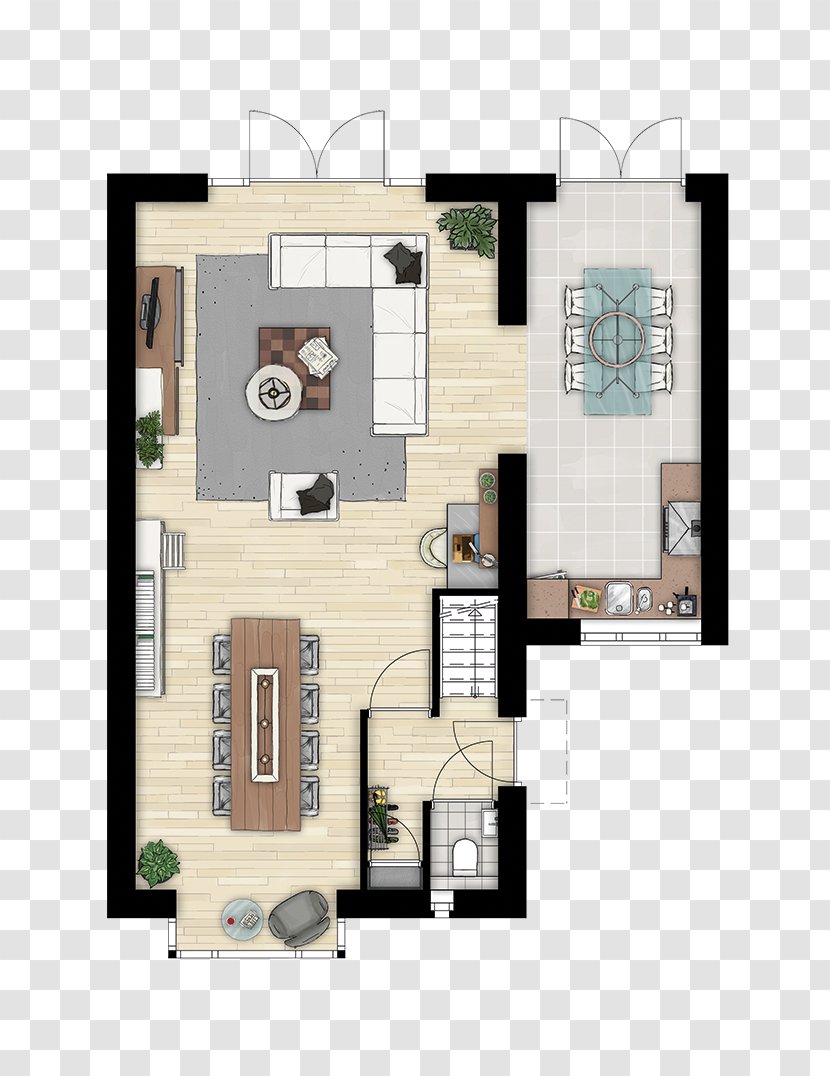 Floor Plan Property - Design Transparent PNG