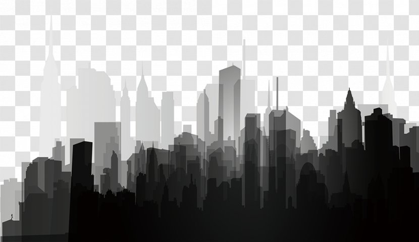 Image Clip Art Silhouette Vector Graphics - Metropolis Transparent PNG