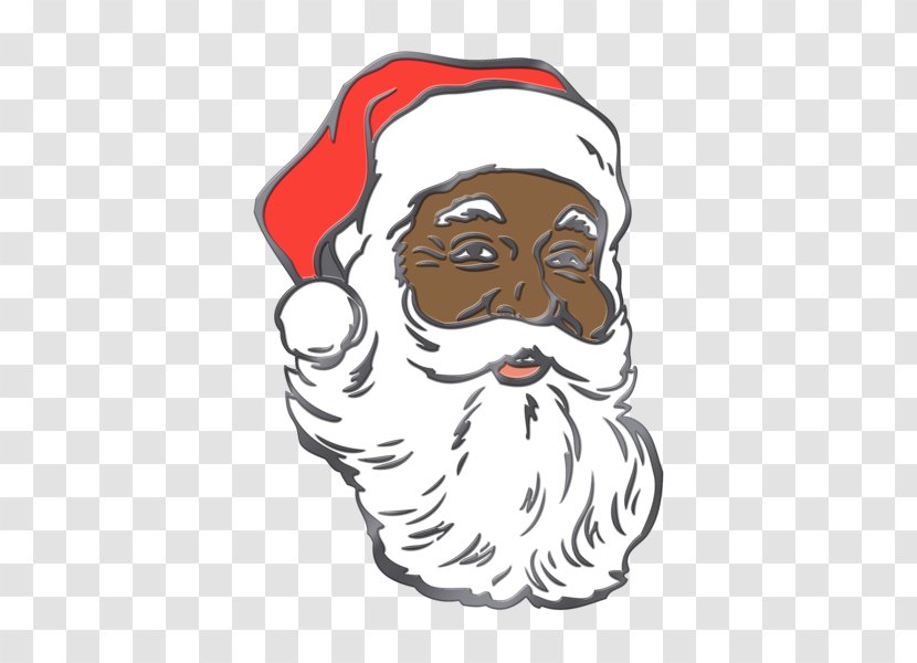 Santa Claus Christmas Drawing Clip Art - Cartoon Demarcation Line Transparent PNG