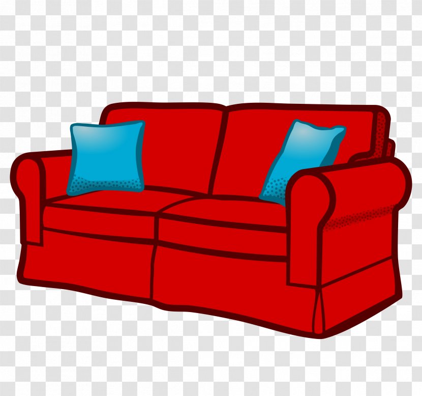 Couch Furniture Chair Clip Art - Sofa Bed Transparent PNG