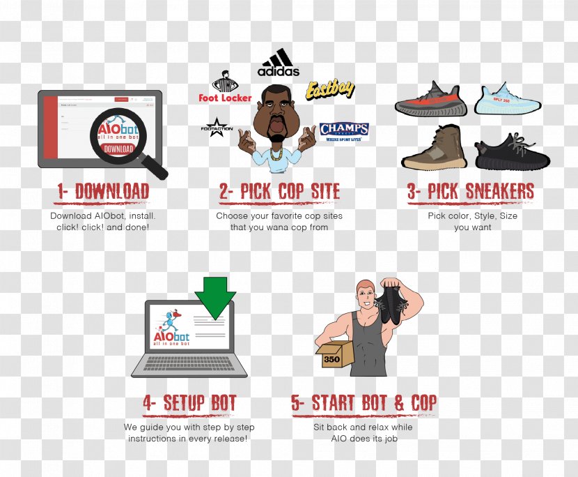 Adidas Yeezy Sneakers Foot Locker Nike - Text Transparent PNG