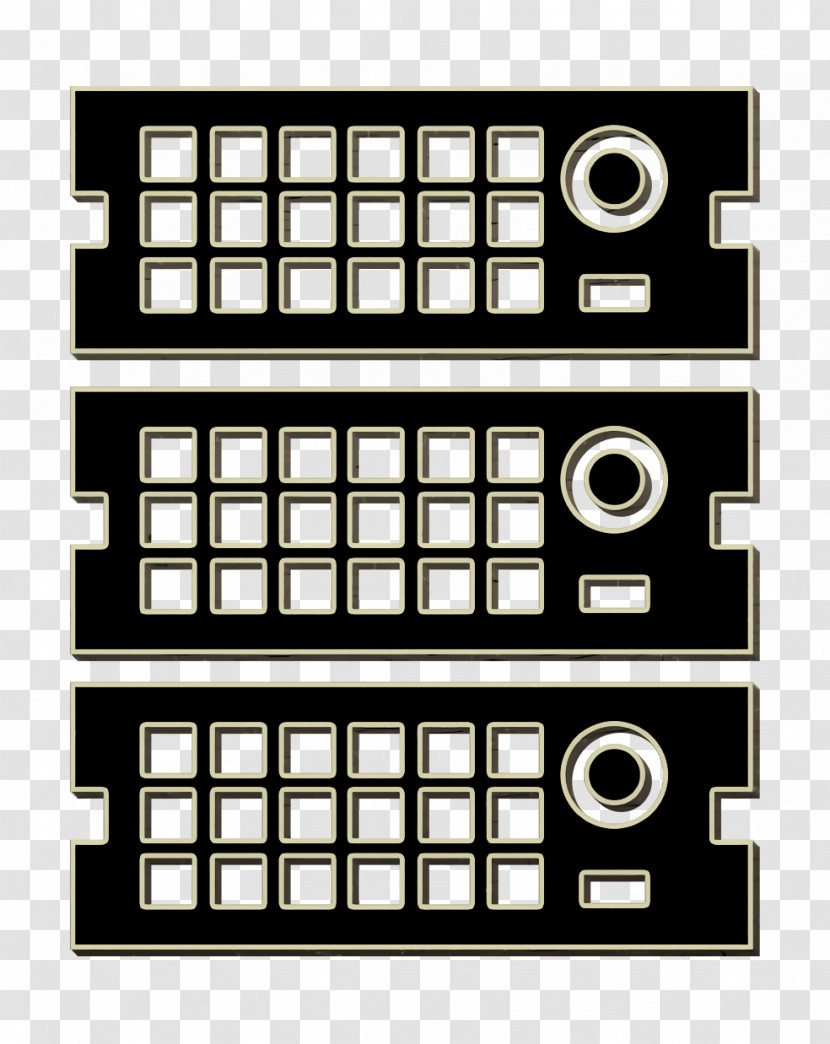 Icon Rack Servers Icon Rack Icon Transparent PNG