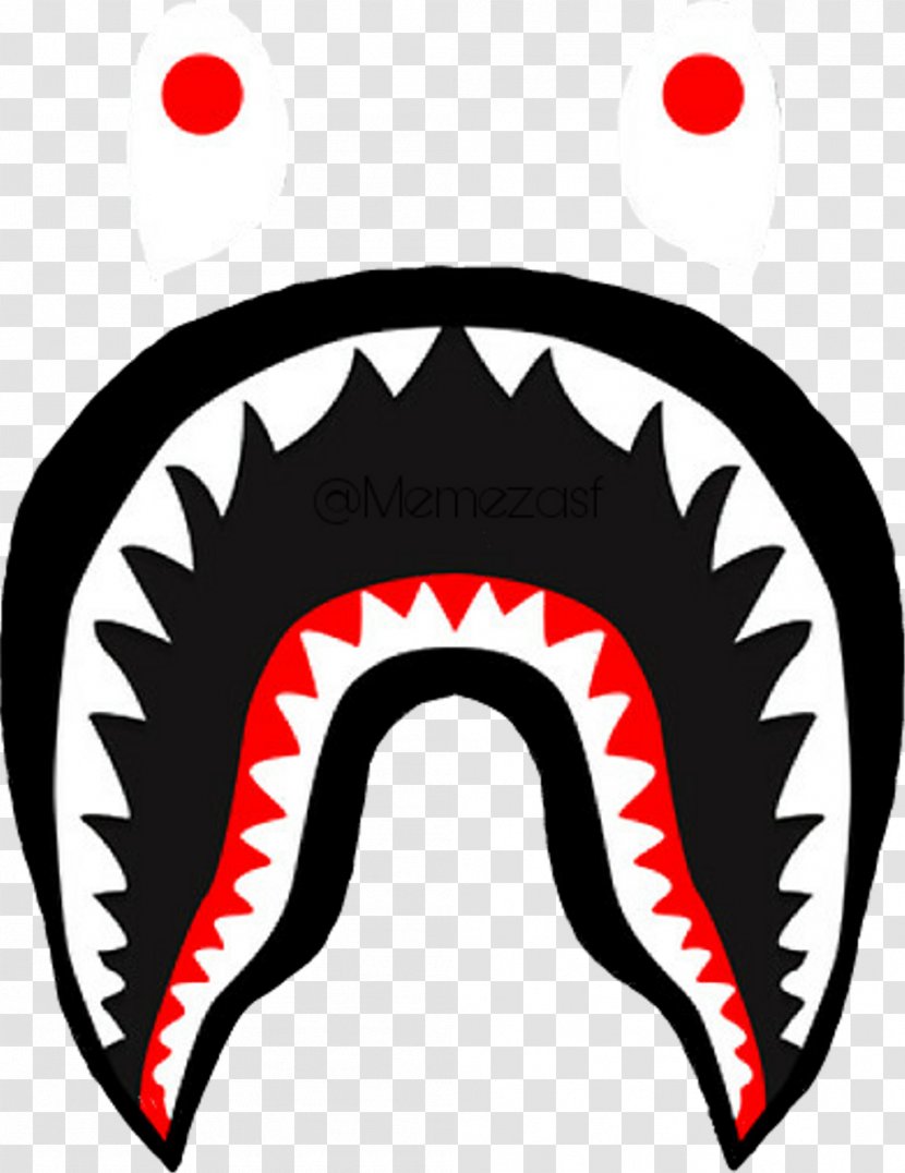 Shark A Bathing Ape Image Logo - Kaws Transparent PNG