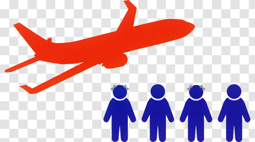 Air Travel Line Airline Airplane Gesture Transparent PNG