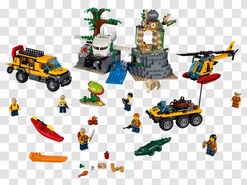 LEGO 60161 City Jungle Exploration Site Toy 60139 Mobile Command Center 60160 Lab - Mode Of Transport - Homemade Lego Town Transparent PNG