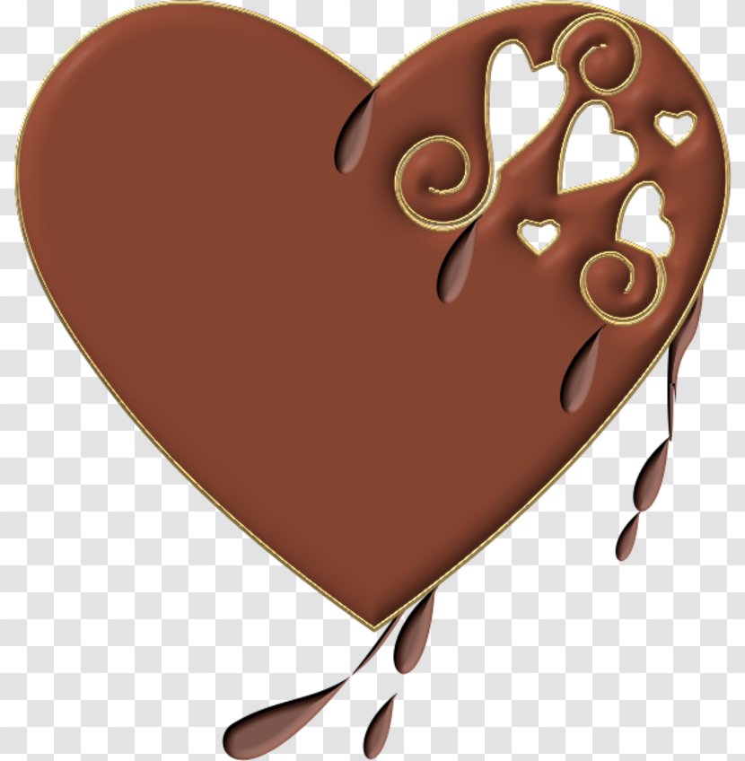 Heart Clip Art - Painting - Chocolat Transparent PNG