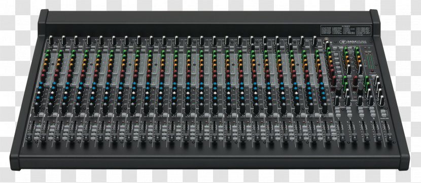 Audio Mixers Mackie 1604-VLZ Pro Microphone Effects Processors & Pedals - Mixer Transparent PNG
