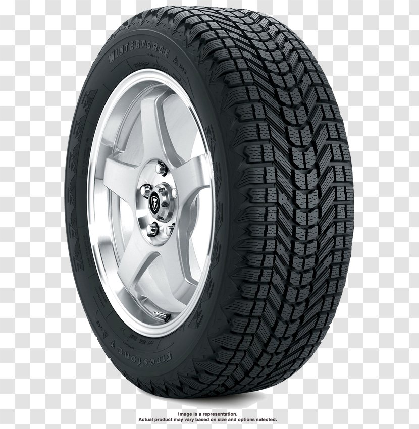 Car Firestone Tire And Rubber Company Snow Radial - Truck Transparent PNG