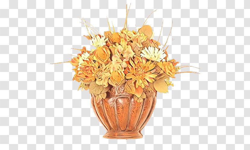 Artificial Flower - Orange Arranging Transparent PNG