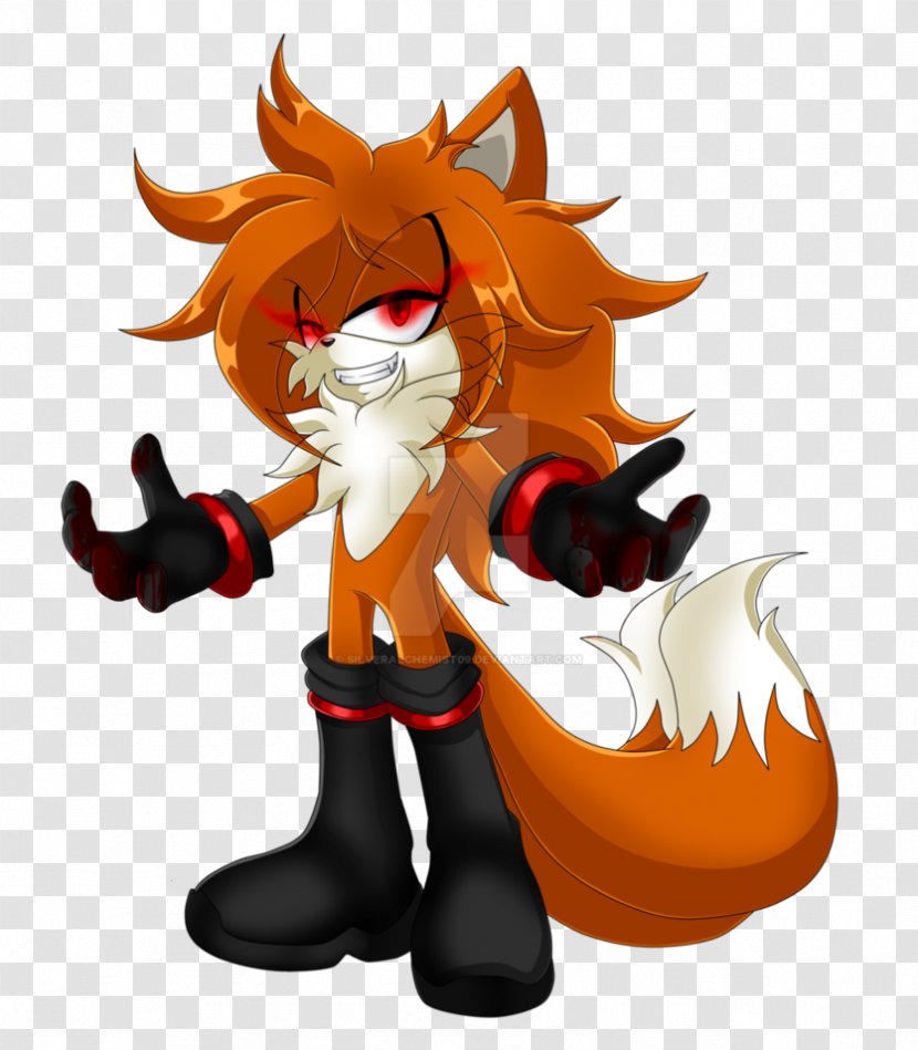 Tails Sonic The Hedgehog Canidae Rush Silver - Flower Transparent PNG