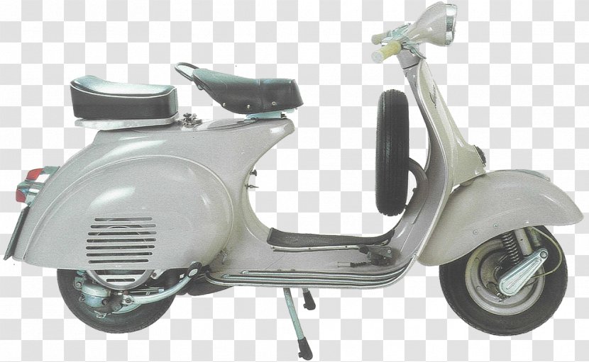 Vespa 125 Piaggio Scooter Motorcycle - Motorized - Lambretta Transparent PNG