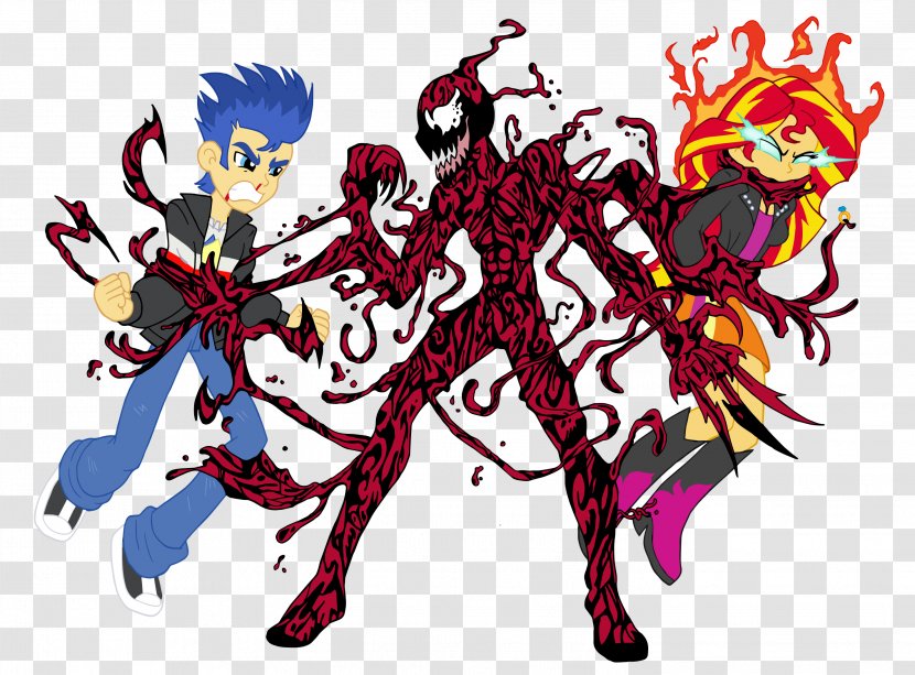 Spider-Man Venom Art Gwen Stacy Ryuko Matoi - Heart - Carnage Transparent PNG