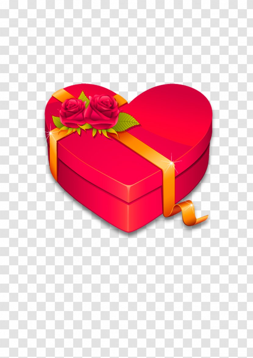 Gift Heart Icon - Symbol - Box Transparent PNG