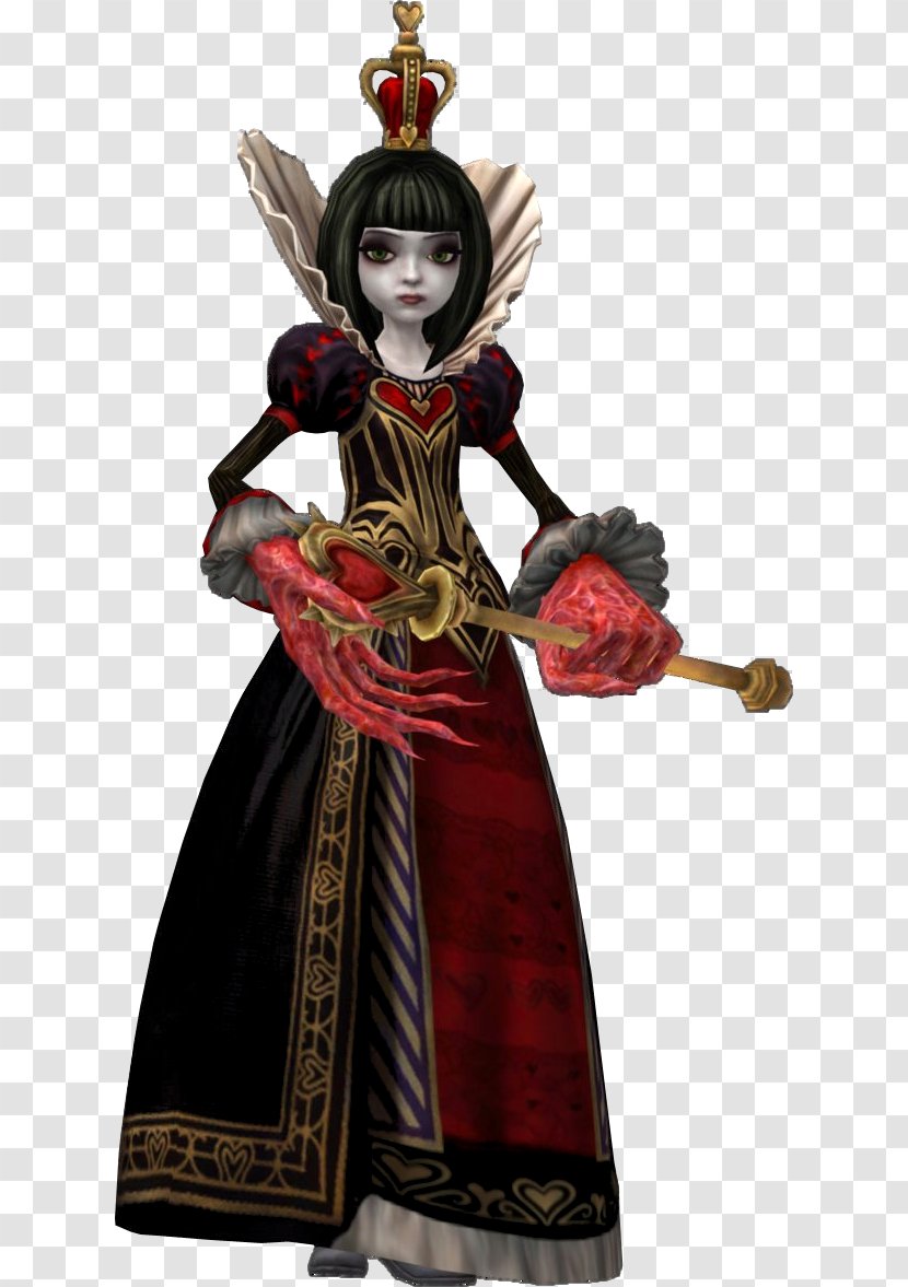 Alice Liddell Alice: Madness Returns Queen Of Hearts American McGee's Red - Wiki - Figurine Transparent PNG
