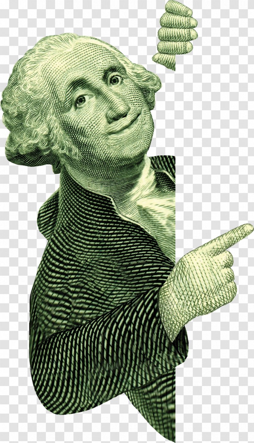George Washington Cartoon - Art - Thumb Smile Transparent PNG