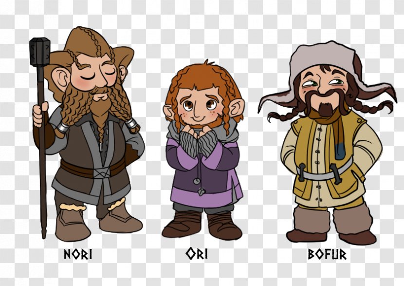 Nori Bofur The Annotated Hobbit Lord Of Rings - Mammal - Fictional Character Transparent PNG