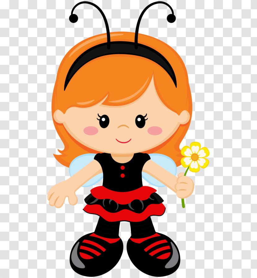 Ladybird Beetle Pine Clip Art - Orange Transparent PNG