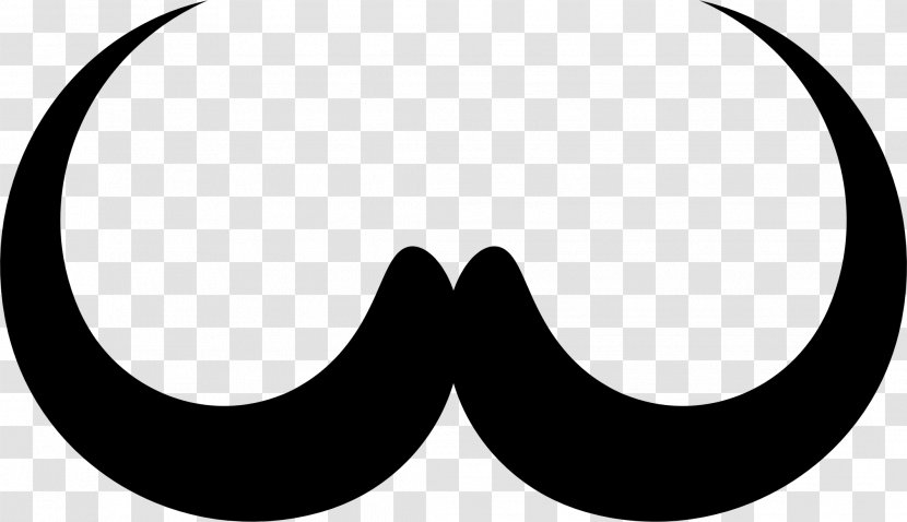 Handlebar Moustache Silhouette Clip Art Transparent PNG