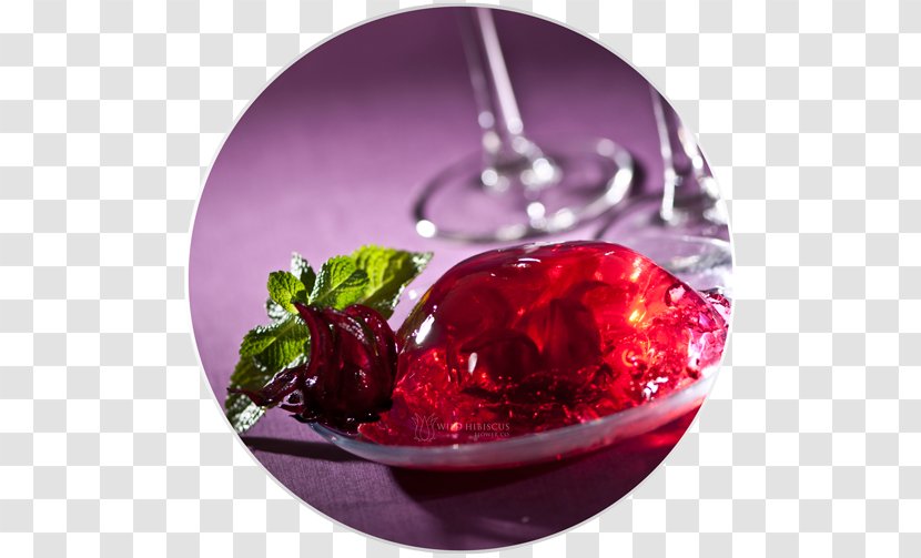 Wine Hibiscus Tea Cocktail Gelatin Champagne - Dessert Transparent PNG