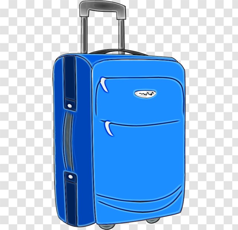 Watercolor Cartoon - Baggage - Travel Rolling Transparent PNG