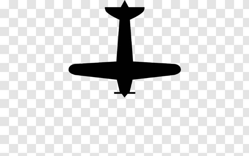 Airplane Line Black Angle Clip Art - Wing Transparent PNG