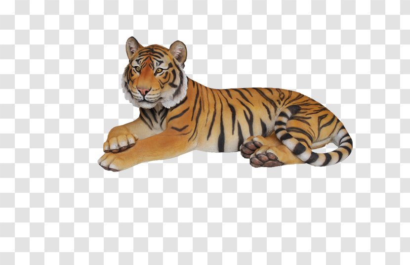 Tiger Tigger Garden Ornament Cat Sculpture - Wildlife - Tigres Transparent PNG